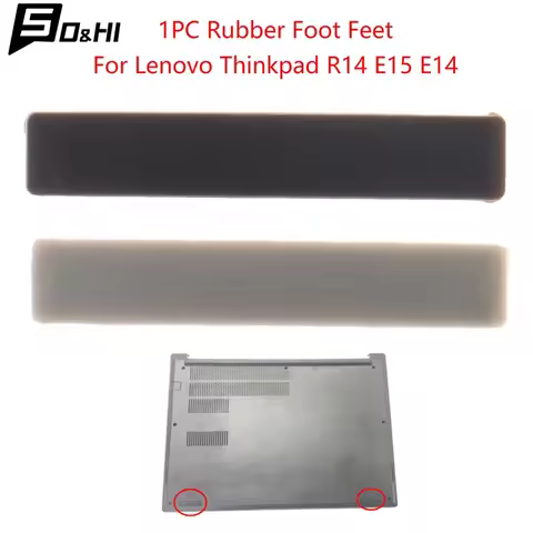 1Pc Laptop Rubber Foot Feet Bottom Base Cover Replacement For Thinkpad R14 E15 E14