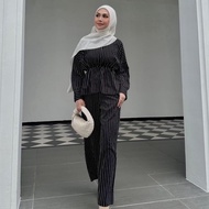 DANEEZ - KELLY STRIPES TOP AND PANTS
