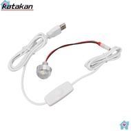 KATAKAN LED Spotlight, 5V USB Powered Stepless Dimming Spotlight, Mini Dimmable Breathing Mode and C