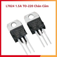 Power Voltage Regulator IC 24V 7824 L7824 L7824CV LM7824 7824CV 1.5A TO-200 Pins