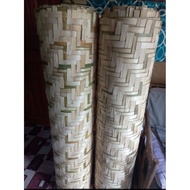Amakan Sawali Native Bamboo Wall Plain Design 4pcs.set size 4x8 ..