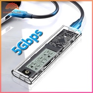 M.2NVME/NGFF Dual Protocol Solid State Drive Case Stable Transit Digital Display Drive Case Multi-Pu