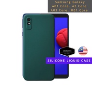 Samsung Galaxy A01 Core A2 Core A03 Core M01 Core Soft Liquid Silicone Gel Cell Phone Case Phone Cas