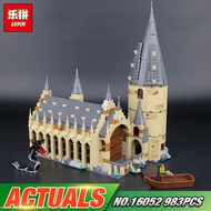 Lepin 16052 Harry Movie Potter The 75954 Hogwarts Great Wall Set Building Blocks Harry New Potter To