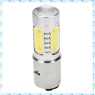 [R Q M U] Motorcycle Headlight 12V H6 BA20D 4 COB LED White Bulb Light Suitable for Moped ATV Headli