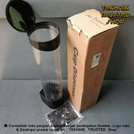 HITAM PAPER CONE CUP DISPENSER BLACK plastic CUP container 9x41cm