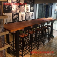 High Table Bar Table Solid Wood Cafe OP8T