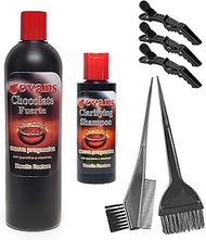 Evans Value Pack Brazilian Keratin Hair Smoothing Treatment Blowout Straightening System - Strong 16