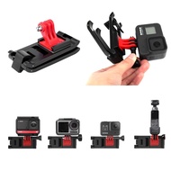 【Worth-Buy】 Backpack Clamp Clip For 10 9/ Action 2 Osmo Pocket/sj7000 Sj4000/ Action Camera Bag Holder Mount Accessories