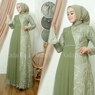 Aniskala pearl tulle Dress Sequin Dress Party Dress Traditional embroidered sequin Dress/
