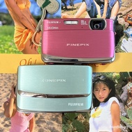 Fuji FUJIFILM Z100fd F200exr Digital Camera CCD Card Machine Retro Couple