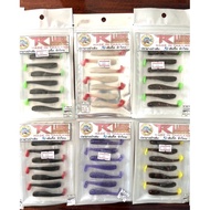 TK LURE Full Rubber Fish Size 2.5/2.8/3.2 Inches VP-0113