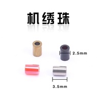 Embroidery Machine Hole 3.5mm Handmade Flower Big Tube Beaded Accessories Loose Embroidery Machine 2
