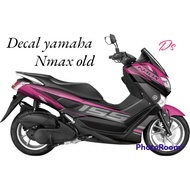 stiker decal full body untuk motor Yamaha nmax lama full body striping