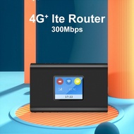 New Wireless WiFi Router Unlock Mifi Portable Modem 4G+ Cat6 300Mbps O