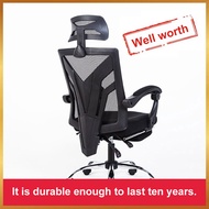 Ergonomic Office Chair - New Rolling Desk Chair with 4D Adjustable Armrest 3D Lumbar Support - Mesh