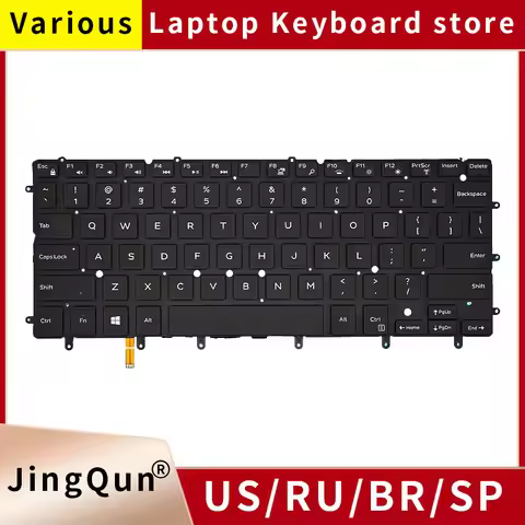 US backlit laptop keyboard for DELL Inspiron XPS 13 7000 7347 7348 7352 7353 7359 15 7547 7548 9343 