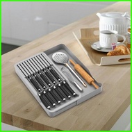 Knives Holder In-Drawer Kitchen Storage Box Drawer Knives Block Cutlery Drawer Organizer Drawer Stor