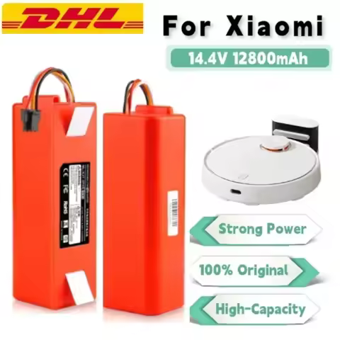 14.4V BRR-2P4S-5200S Robotic Vacuum Cleaner Battery For Xiaomi Roborock S55 S60 S65 S50 S51 S5 MAX S
