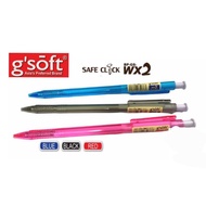 GSoft WX2B WX2 Nano Tip Retractable Writemate Ball Pen 0.4 safe click