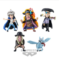 Bandai(บันได) BANPRESTO WCF SET-5-ONE PIECE WORLD COLLECTABLE FIGURE -TRAFALGAR.LAW VS BLACKBEARD PIRATES- SET - 5