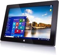 Fusion5 10" Windows 11 Pro FWIN232 Plus S1 Ultra Slim Windows Tablet PC - (4GB RAM, USB 3.0, Micro HDMI, Intel Quad-Core CPU, IPS HD Display, 5MP and 2MP Cameras, Bluetooth 4.0, Windows 11) (64GB)