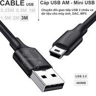 Cáp USB AM sang mini USB 5pin 0.25M đến 3M - Cáp chuyển dữ liệu Máy ảnh MP3 GPS TV box android vào m