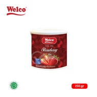 Selai Asli Welco Strawberry [250 gr] Kemasan Repack