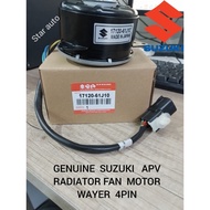 GENUINE  SUZUKI  APV RADIATOR FAN MOTOR  WAYER  4PIN