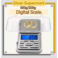 Digital Scale Portable Pocket Scale Jewelry Herb Small Item Weight Machine