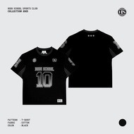 High School sports collection american football T-shirt เสื้อยืดอเมริกันฟุตบอล Oversize - TPB06592