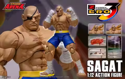 Original Storm Toys ST ARENA3 1/12 ARENA Sagat Yujiro Hanma in Stock Anime Collection Figures Model 