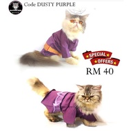 Baju raya kucing code dusty purple *baju kurung