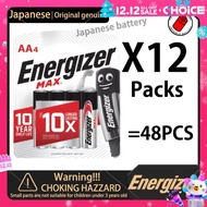 Energizer AA Battery (48 pcs) Energizer MAX AA Alkaline Battery Original Sealed in Blister Pack