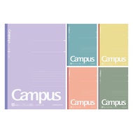 Kokuyo Campus Notebook Limited Edition B5 Dot A Rule 5-Color Pack Baked Colors No-3CATN-L35X5 A Rule