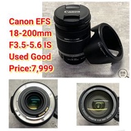 Canon EFS 18-200mm