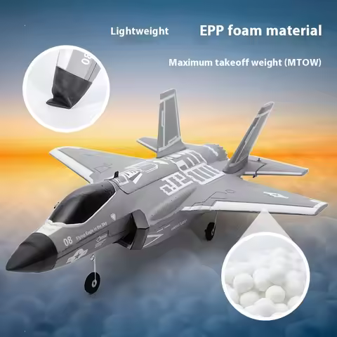 F35 Fighter Jet Rc Plane Fx9635 4ch Remote Control Airplane High Brushless Stunt Flying Glider Model