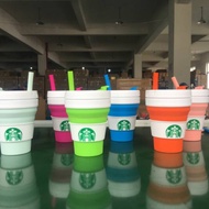 Starbucks Foldable cup/starbucks Folding tumbler starbucks Folding cup