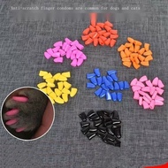 Pet Nail Cover Anti-Scratch Cover Dog Cat Nail Cover Cat Dog Paw Cover Anti-Cat Scratch Nail Cover
