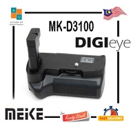 Meike , Digieye  MK-D3100 Battery Grip for Nikon D3100, D3200  D3300  D3400  D3500  Camera
