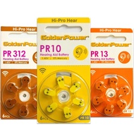 60pcs Hearing aid Battery/e312 A312 /e10 A10 P10 /A13 13A E13 Zinc Air Hearing Aid Battery