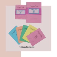 Cattleya Filler Notes 7x10(big) and 5x7(mini) assrtd color 5pcs
