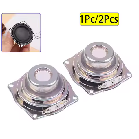 1Pc/2Pcs 4Ohm 3W GO 2 Music Speaker Horn Silk Film Tweeter Speaker Replacement DIY Fever Level Speak