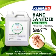 (ORIGINAL) Kleenso Hand Sanitizer 4l 4 litres 4kg *Max 4 bottles per order *READY STOCK