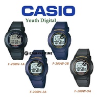 Jam tangan fesyen lelaki (2 YEARS WARRANTY) Casio Original F-200W Series Youth Digital Unisex Watch JAM TANGAN LELAKI CA