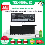 TECHMINAL - 00HW028  00HW029 01AV439 Battery Replacement for Lenovo Thinkpad X1 Carbon 4th / X1 yoga
