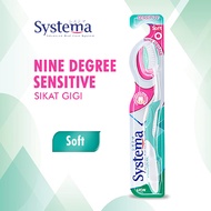 Systema 9 Degree Sensitive Toothbrush with Soft Bristles