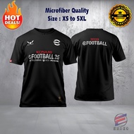 📍Microfiber Quality📍Tshirt Baju Gaming eSport Football 2025 Baju Graphic Tee