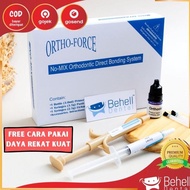 [ORIGINAL] LEM BEHEL BRACKET ORTHO FORCE MINI NON TANPA LASER NOMIX ORTHOFORCE ORTHODONTIC NO MIX