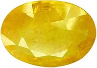 Green Velly Pukhraj/Yellow Sapphire Gemstone with Lab Report